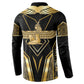 Egypt Feather Of Maat Button Sweatshirt Ancient Mythology Truth And Justice