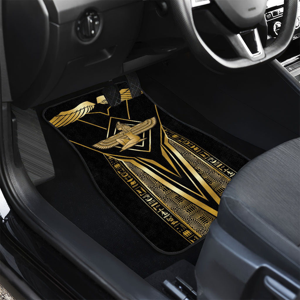 Egypt Feather Of Maat Car Mats Ancient Mythology Truth And Justice