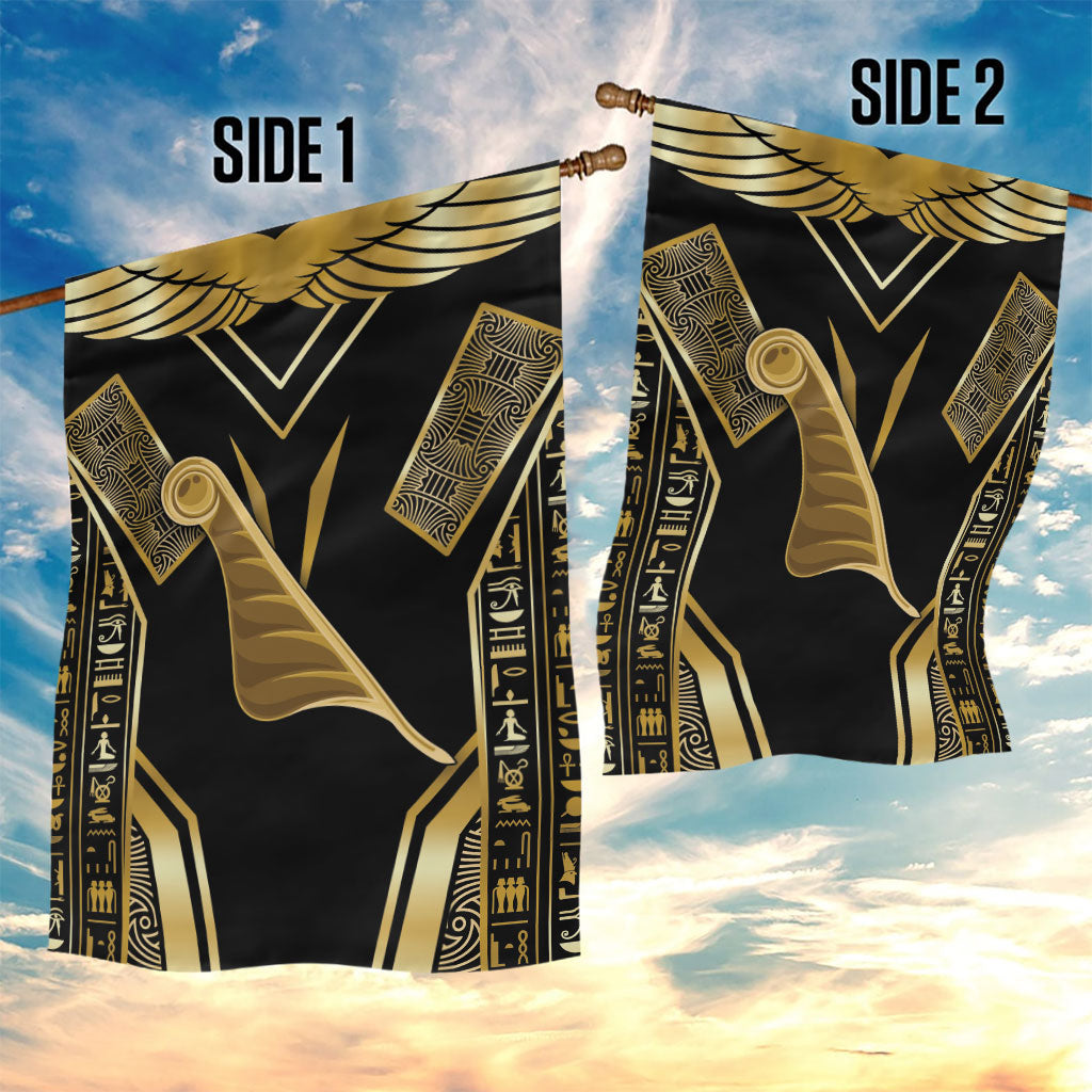 Egypt Feather Of Maat Garden Flag Ancient Mythology Truth And Justice