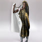 Egypt Feather Of Maat Hooded Blanket Ancient Mythology Truth And Justice