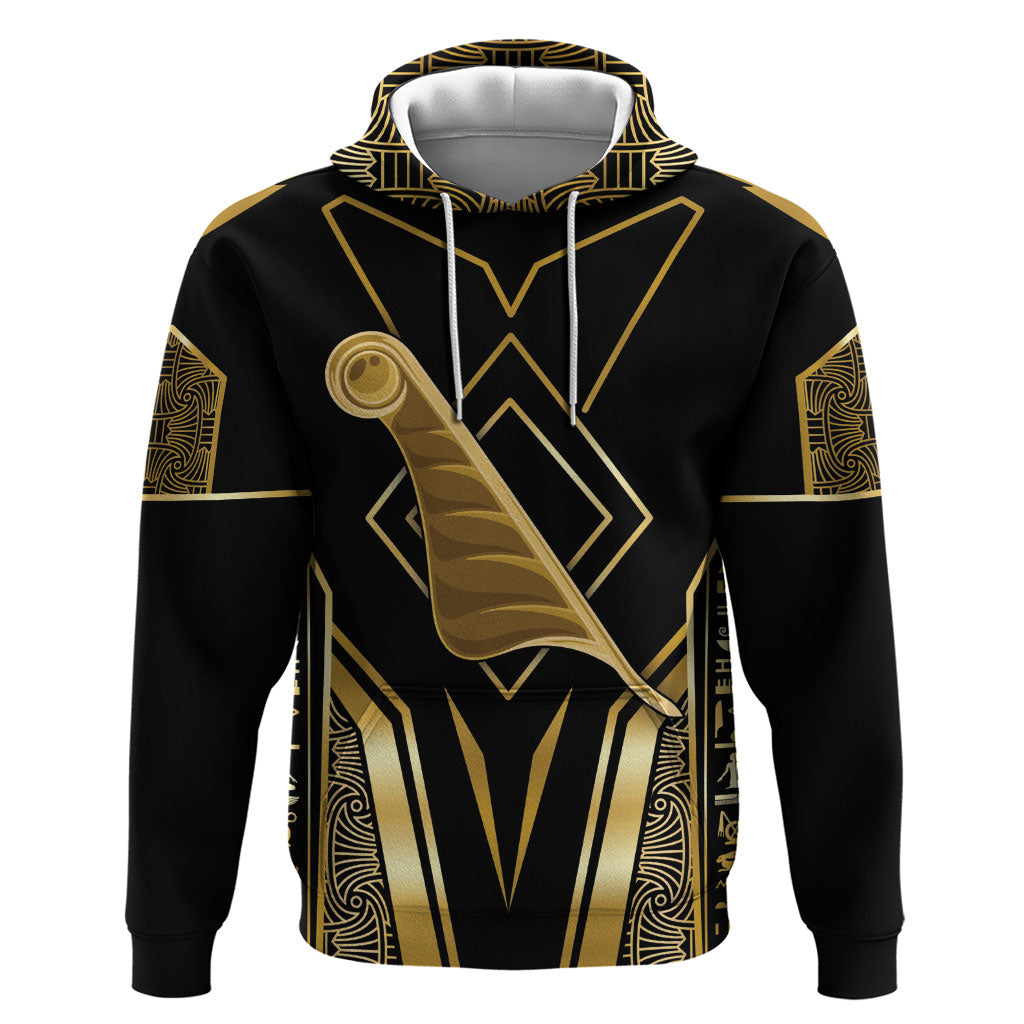 Egypt Feather Of Maat Hoodie Ancient Mythology Truth And Justice