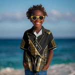 Egypt Feather Of Maat Kid Hawaiian Shirt Ancient Mythology Truth And Justice