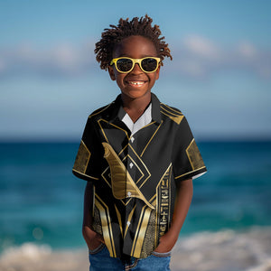 Egypt Feather Of Maat Kid Hawaiian Shirt Ancient Mythology Truth And Justice