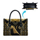 Egypt Feather Of Maat Leather Bag Ancient Mythology Truth And Justice