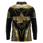 Egypt Feather Of Maat Long Sleeve Polo Shirt Ancient Mythology Truth And Justice