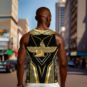 Egypt Feather Of Maat Men Tank Top Ancient Mythology Truth And Justice