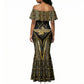 Egypt Feather Of Maat Mermaid Dress Ancient Mythology Truth And Justice