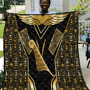 Egypt Feather Of Maat Quilt Ancient Mythology Truth And Justice
