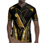 Egypt Feather Of Maat Rugby Jersey Ancient Mythology Truth And Justice