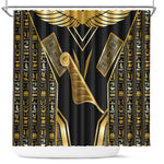 Egypt Feather Of Maat Shower Curtain Ancient Mythology Truth And Justice