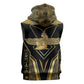 Egypt Feather Of Maat Sleeveless Hoodie Ancient Mythology Truth And Justice