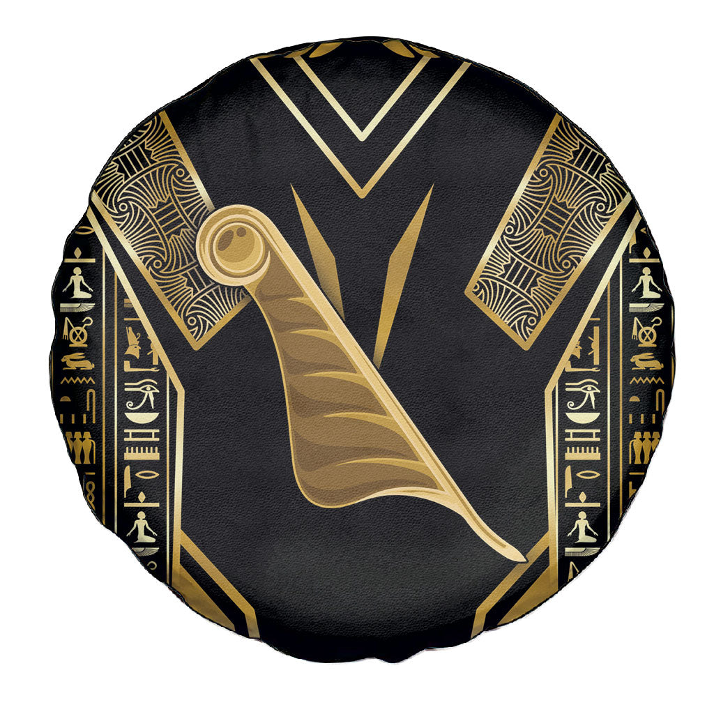 Egypt Feather Of Maat Spare Tire Cover Ancient Mythology Truth And Justice
