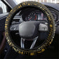 Egypt Feather Of Maat Steering Wheel Cover Ancient Mythology Truth And Justice