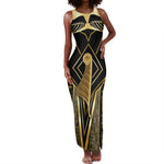 Egypt Feather Of Maat Tank Maxi Dress Ancient Mythology Truth And Justice