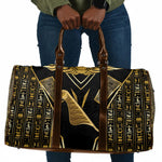 Egypt Feather Of Maat Travel Bag Ancient Mythology Truth And Justice
