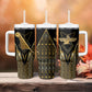 Egypt Feather Of Maat Tumbler With Handle Ancient Mythology Truth And Justice