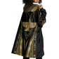 Egypt Feather Of Maat Wearable Blanket Hoodie Ancient Mythology Truth And Justice