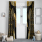 Egypt Feather Of Maat Window Curtain Ancient Mythology Truth And Justice