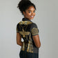 Egypt Feather Of Maat Women Polo Shirt Ancient Mythology Truth And Justice