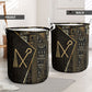 Egypt Crook And Flail Laundry Basket Ancient Mythology Pharaoh Royalty Gold