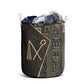 Egypt Crook And Flail Laundry Basket Ancient Mythology Pharaoh Royalty Gold