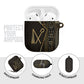 Egypt Crook And Flail AirPods Case Ancient Mythology Pharaoh Royalty Gold