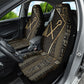 Egypt Crook And Flail Car Seat Cover Ancient Mythology Pharaoh Royalty Gold
