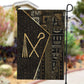 Egypt Crook And Flail Garden Flag Ancient Mythology Pharaoh Royalty Gold