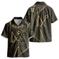 Egypt Crook And Flail Kid Hawaiian Shirt Ancient Mythology Pharaoh Royalty Gold DT05
