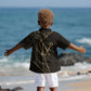 Egypt Crook And Flail Kid Hawaiian Shirt Ancient Mythology Pharaoh Royalty Gold DT05