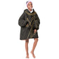 Egypt Crook And Flail Kid Wearable Blanket Hoodie Ancient Mythology Pharaoh Royalty Gold