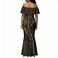 Egypt Crook And Flail Mermaid Dress Ancient Mythology Pharaoh Royalty Gold