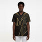 Egypt Crook And Flail Scrub Top Ancient Mythology Pharaoh Royalty Gold