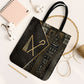 Egypt Crook And Flail Tote Bag Ancient Mythology Pharaoh Royalty Gold