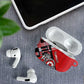 Tunisia AirPods Case Silver Lions Sports Patterns - African Pride