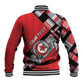 Personalized Tunisia Baseball Jacket Silver Lions Sports Patterns - African Pride