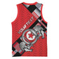 Personalized Tunisia Basketball Jersey Silver Lions Sports Patterns - African Pride