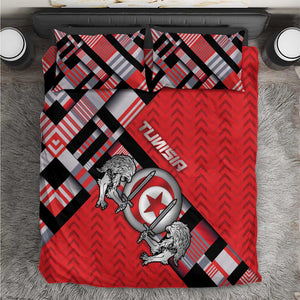 Tunisia Bedding Set Silver Lions Sports Patterns - African Pride