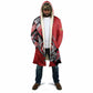 Personalized Tunisia Cloak Silver Lions Sports Patterns - African Pride