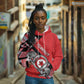 Personalized Tunisia Hoodie Silver Lions Sports Patterns - African Pride