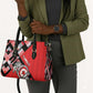 Tunisia Leather Bag Silver Lions Sports Patterns - African Pride