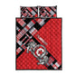 Tunisia Quilt Bed Set Silver Lions Sports Patterns - African Pride