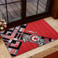 Tunisia Rubber Doormat Silver Lions Sports Patterns - African Pride
