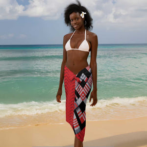 Tunisia Sarong Silver Lions Sports Patterns - African Pride