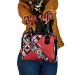 Tunisia Shoulder Handbag Silver Lions Sports Patterns - African Pride