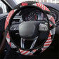 Tunisia Steering Wheel Cover Silver Lions Sports Patterns - African Pride