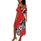 Personalized Tunisia Summer Maxi Dress Silver Lions Sports Patterns - African Pride