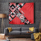 Tunisia Tapestry Silver Lions Sports Patterns - African Pride