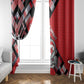 Tunisia Window Curtain Silver Lions Sports Patterns - African Pride