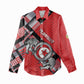Personalized Tunisia Women Casual Shirt Silver Lions Sports Patterns - African Pride